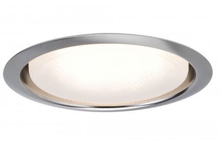 Paulmann M�bel EBL Set rund ESL Disc 3x9W 230V GX53 96mm Eisen geb�rstet/Metall