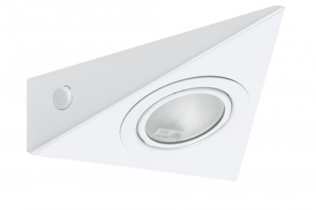 M�bel ABL Set 3eck. 3x20W 60VA 230/12V G4 Wei� Metall/Glas