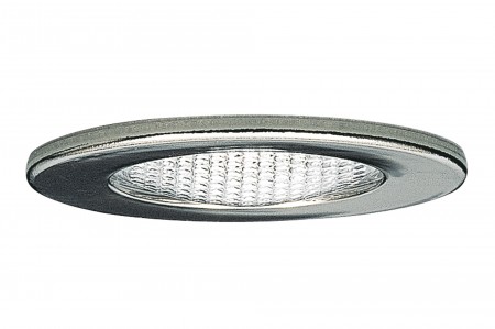 M�bel EBL Set Schutzglas strukt. 3x20W 70VA 230/12V G4 66mm Chrom/Stahl/Glas