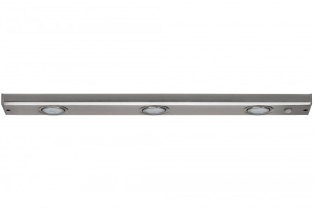 Home&Office Flatline Unterschrankleuchte 3x20W G4 Eisen geb 230V Metall/Glas