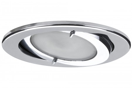 Paulmann M�bel EBL IP44 schwenkbar max. 20W 12V G4 79mm Chrom/Kunststoff/Glas