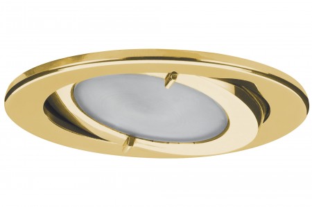 Paulmann M�bel EBL Set IP44 schwenkbar 3x20W 70VA 230/12V G4 79mm Gold/Stahl/Glas