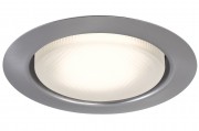 Quality EBL Set rund ESL Disc 3x6W 230V GX53 75mm Eisen geb�rstet/Metall - Quality Line Einbauleuchten.    ...