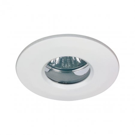 Profi EBL starr IP65 max.35W 12V GU5,3 51mm Wei�/Alu Zink
