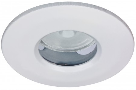 Profi EBL Set LED starr IP65 3x3W 230/12V GU5,3 51mm weiss/Metall