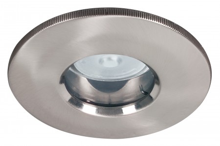 Profi EBL Set LED starr IP65 3x3W 230/12V GU5,3 51mm Eisen geb�rstet