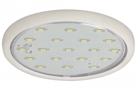 M�bel ABL Set LED 3x1,22W 5VA 230/12V 59mm Wei�/Kunststoff