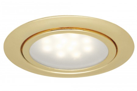 M�bel EBL Set LED 3x1W 12VA 230/12V 65mm Gold/Metall