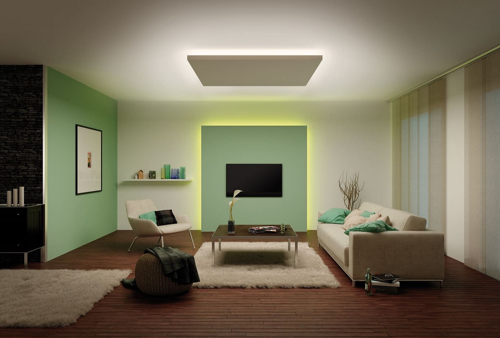 Indirekte LED-Beleuchtung für abgehängte Decken mit RGB-LED-Strips, SELBSTGEMACHT - der Blog