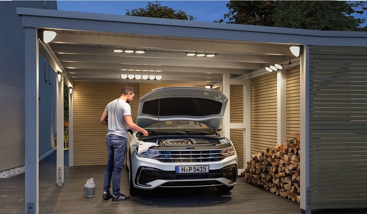 Park + Light Carport Lichtsystem von Paulmann