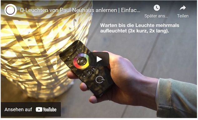 Welche App für Paul Neuhaus? und was sind Q leuchten? - Video Häufig gestellte Fragen (FAQ) - Paul Neuhaus Video ansehen