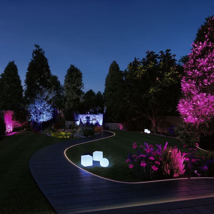Paulmann Licht Plug & Shine farbige LED-Leuchten f�r Garten & Terrasse