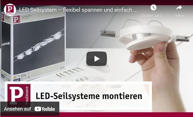Video über Seilsysteme ansehen und die Montage leicht verstehen Hier sehen Sie eine Video über Seilsysteme und Anwendungen