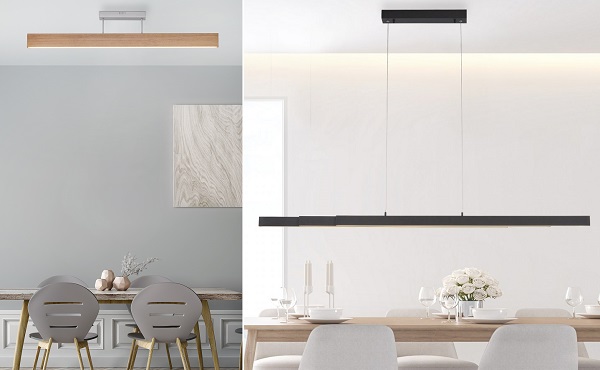 Trend Licht für die Decke von Paul Neuhaus - Shop für Deckenbeleuchtung Lightkontor.de Deckenleuchte Q-TIMBER in natürlichem Echtholz Design