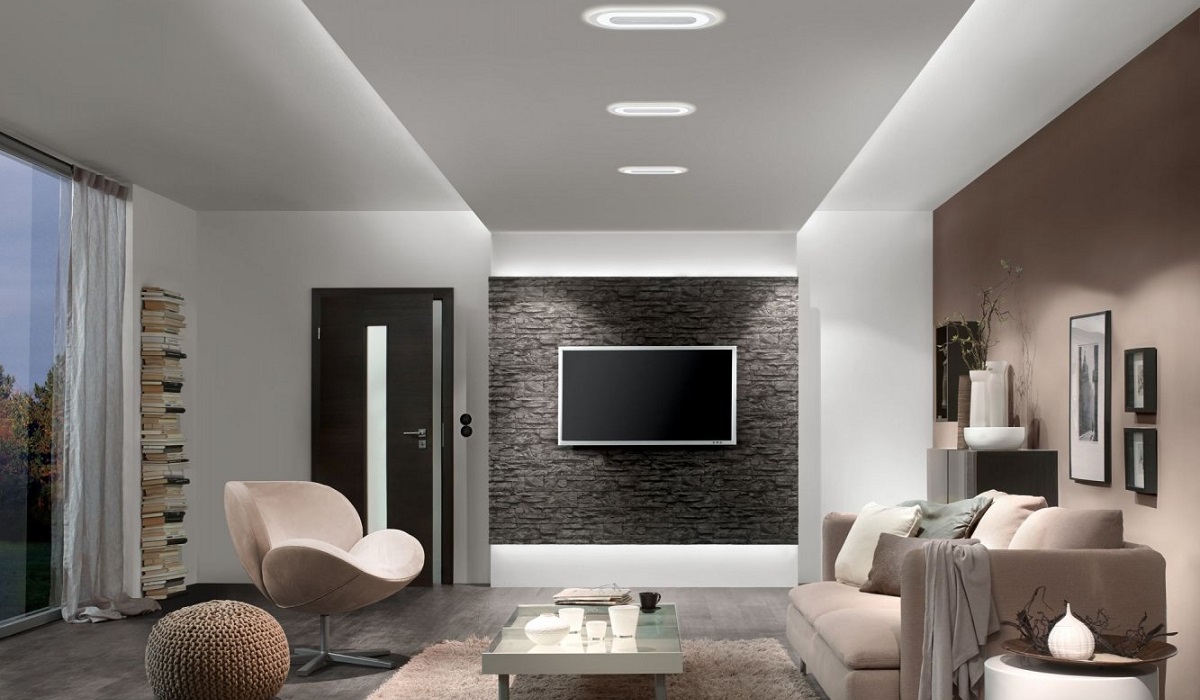 Dimmbare Downlights zum Einbau in Wand und Decke