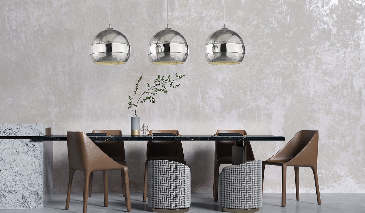 Shine Serie Monti � elegante Pendelleuchte 3-flammig von Fischer & Honsel
