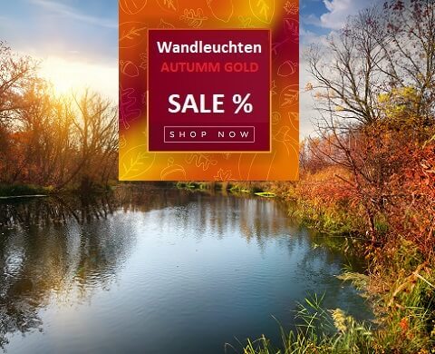 Was k�nnen Sie bei uns vom Herbst erwarten? Beleuchtung Sale!