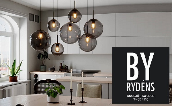 Design By Rydens mit Glas der Trendleuchten-Serie Typ Laura