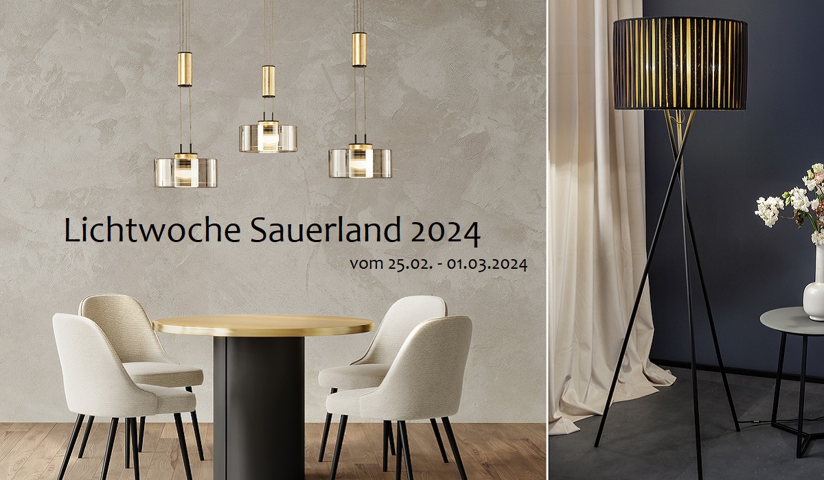 Fischer & Honsel Lichtdesign auf der Lichtwoche Sauerland