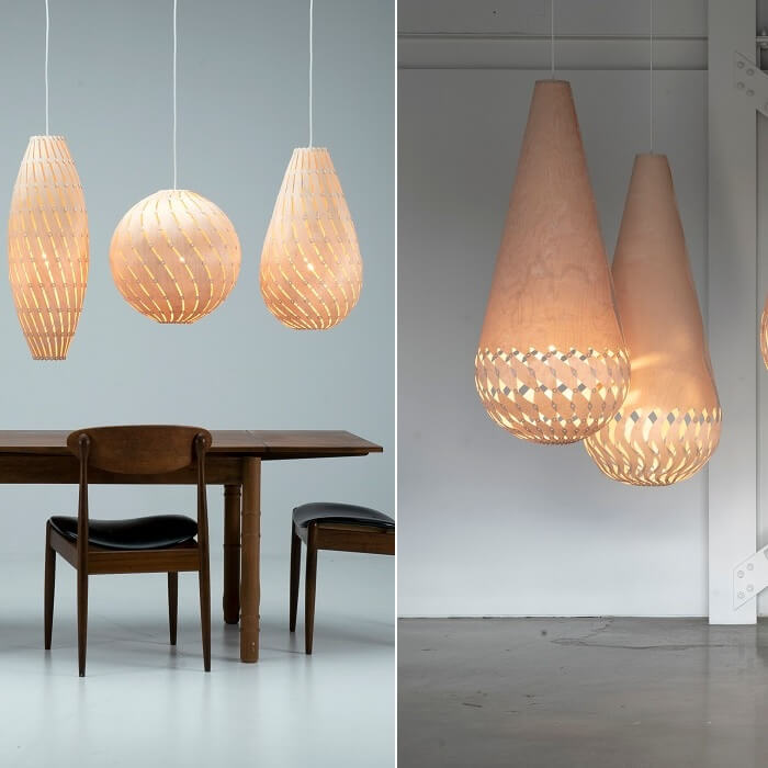 Das urspr�ngliche Leuchten Design f�r die Ebb-Familie stammt von den Skizzen des Lichtspiels auf Wasserwellen