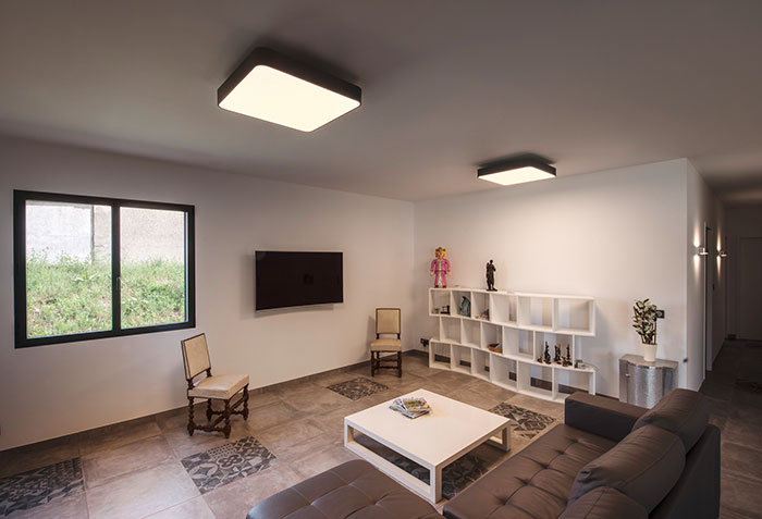 Quadratische Leuchten - edles Design