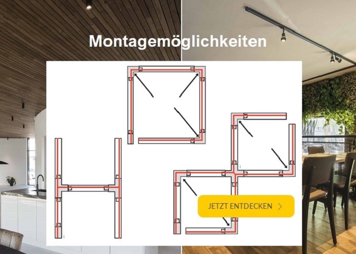 Schienensysteme � SLV 1-Phasen System einfach bestellen