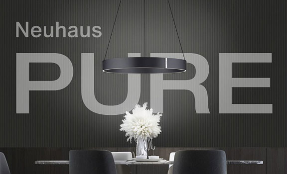 Diese PURE Serie begeistert mit einzigartiger Innovation: der elektrischen H�henverstellbarkeit der Pendelleuchte