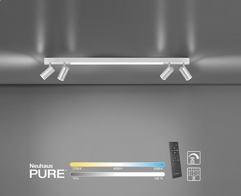 Der neue Paul Neuhaus PURE LINES LED Strahler