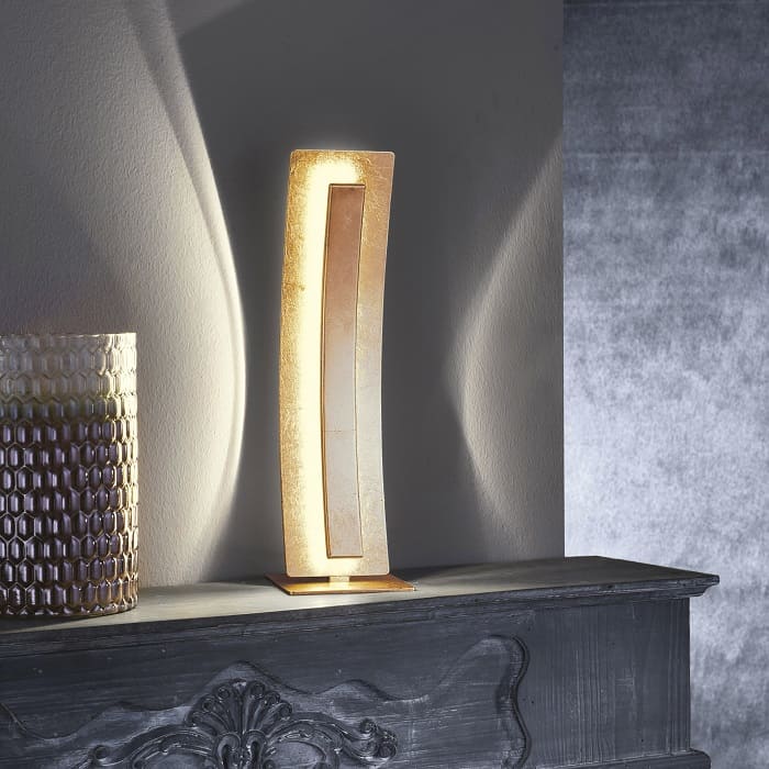Paul Neuhaus PURE MIRA LED Tischleuchte aluminium dimmbar Schreibtischlampe