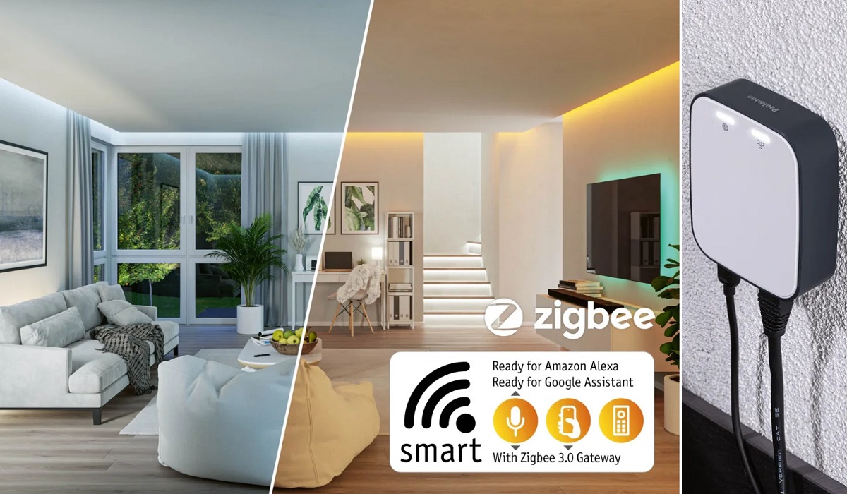 Moderne Steuerzentrale f�r ein leuchtendes Smart Home