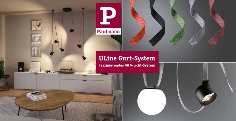 ULine Leuchten von Paulmann f�r Klares Design trifft auf Funktionalit�t
