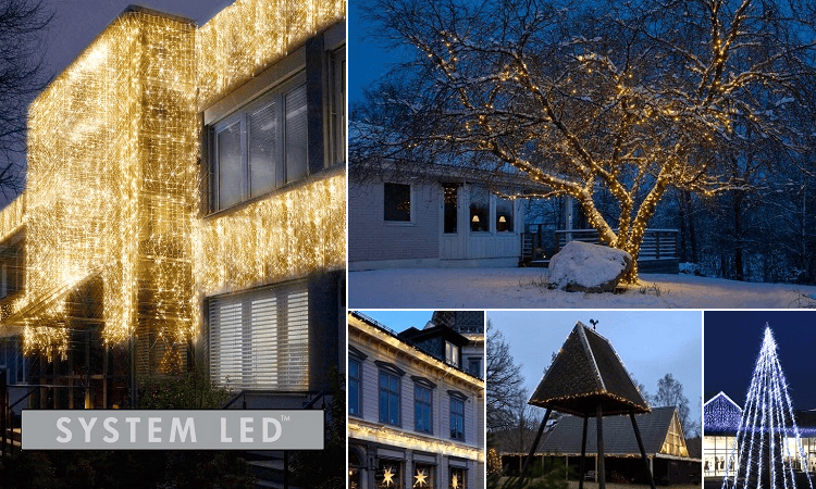 System LED ist das professionelle erweiterbares LED-Lichtsystem f�r den Au�enbeleuchtung