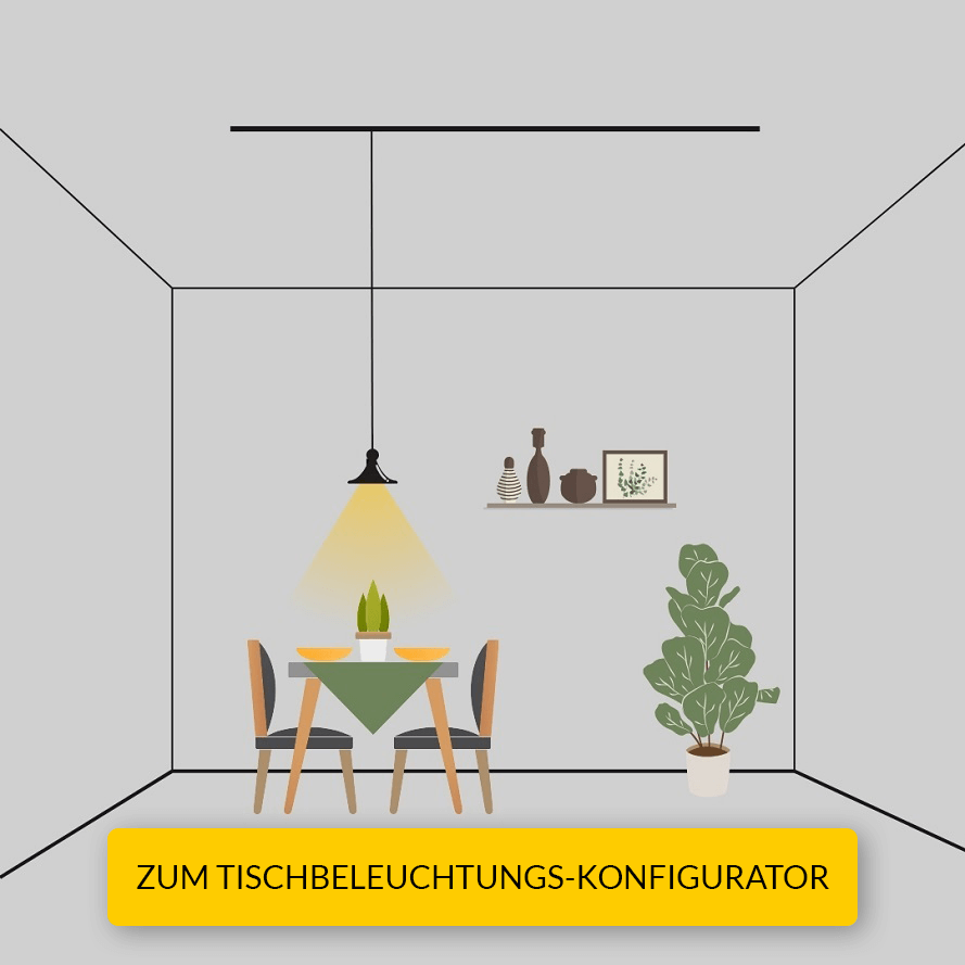 Lichtkonzept Tisch-Akzentbeleuchtung konfigurieren
