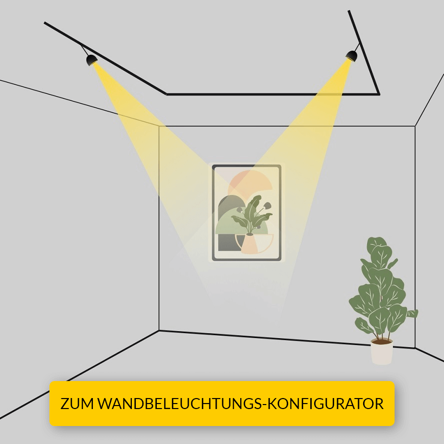 Lichtkonzept Wand-Akzentbeleuchtung konfigurieren