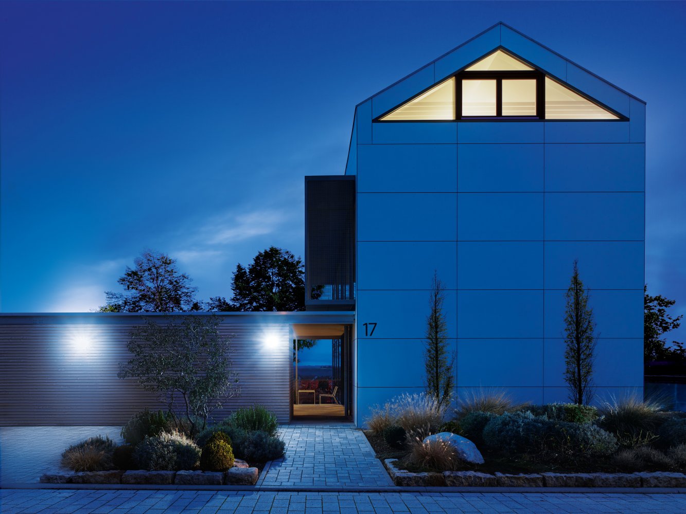 STEINEL No. 030087 AUSSENSTRAHLER XLED HOME 2 XL SL Silber