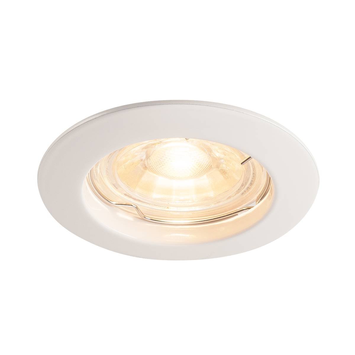 SLV No. 1000714 PIKA QPAR51 Deckeneinbauleuchte starr weiss max. 50W