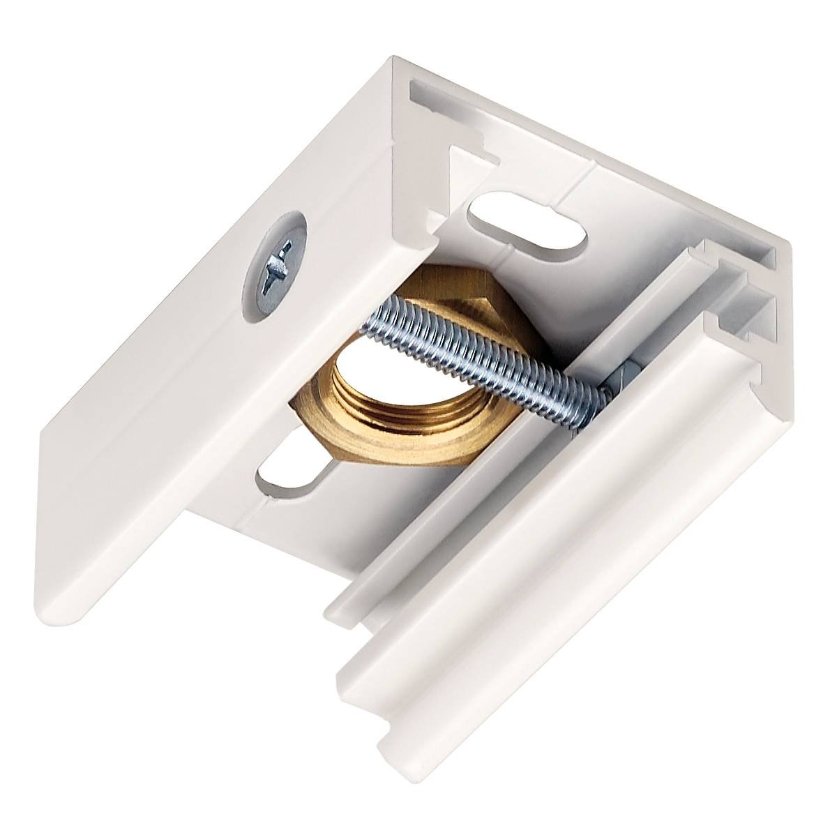 SLV No. 1001530 EUTRAC Pendelclip für 3-Phasenstromschiene verkehrsweiß