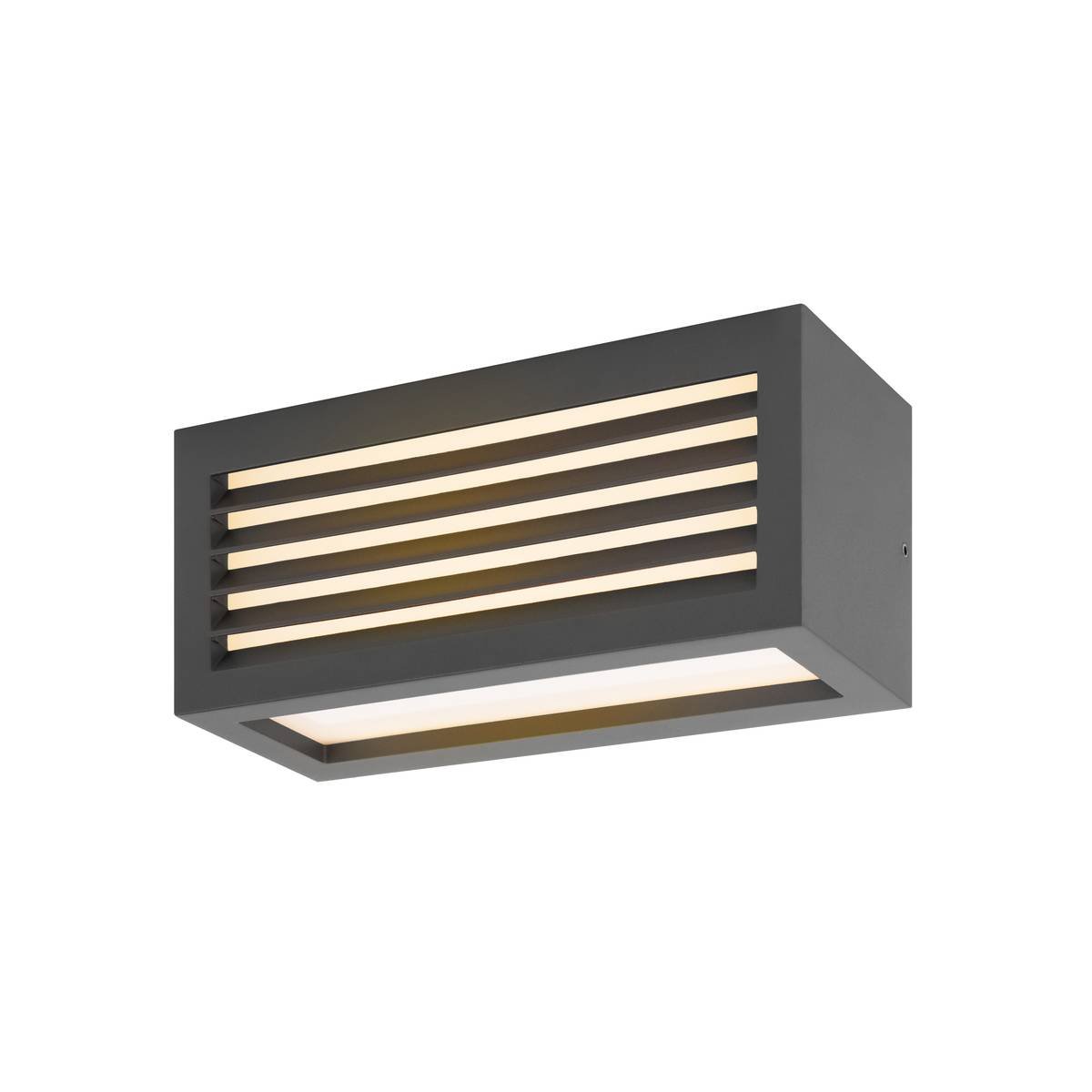 SLV No. 1002035 BOX_L LED Outdoor Wand- und Deckenaufbauleuchte anthrazit IP44 3000K 19W