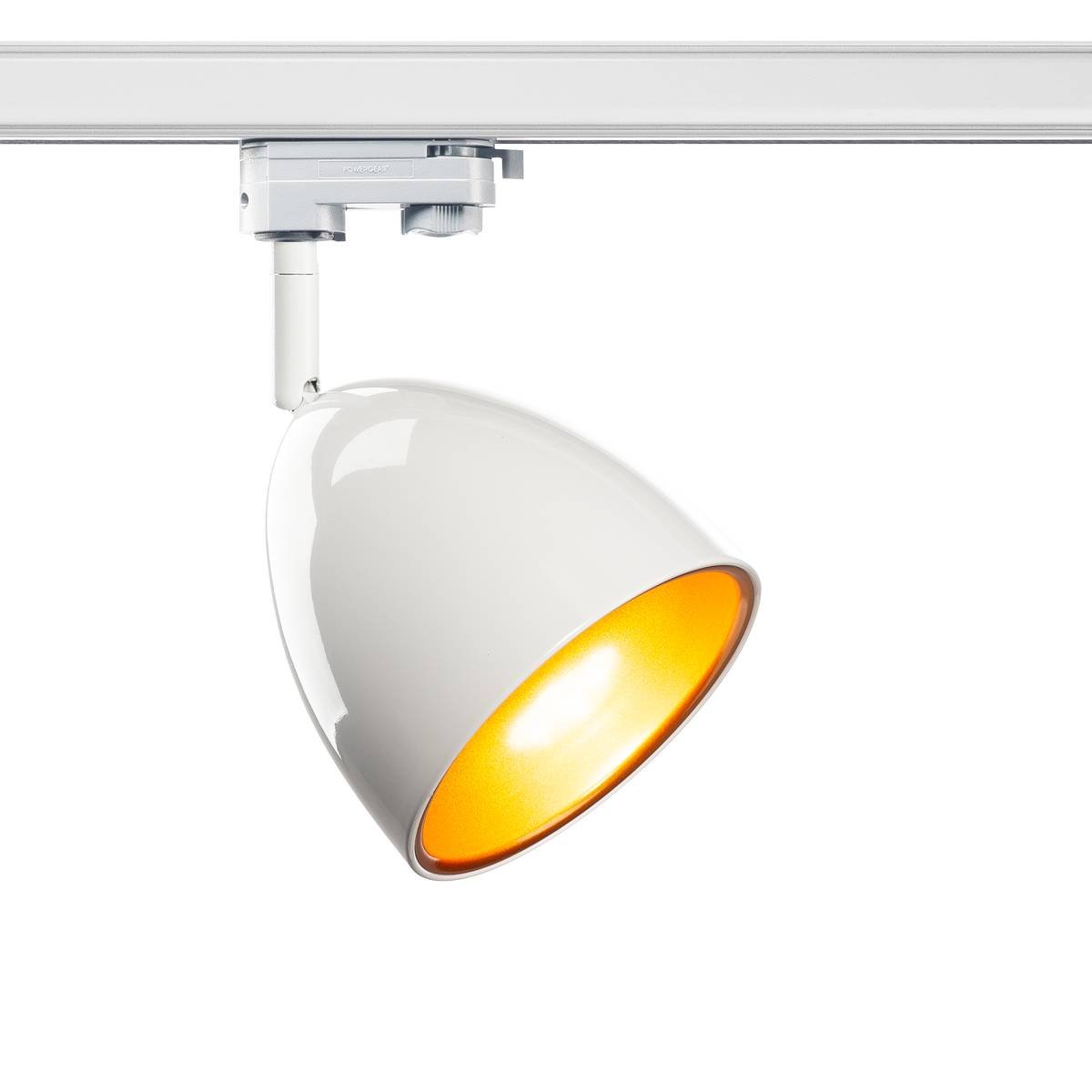 SLV Leuchte 1002877 PARA CONE 14 QPAR51 3-Phasen System Leuchte weiß gold