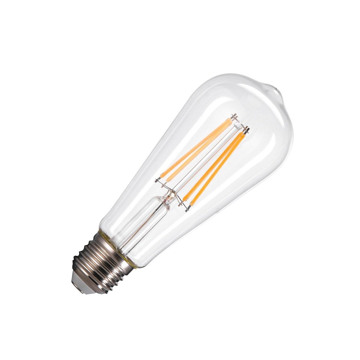 SLV 1005268 ST58 E27 LED Lichtquelle transparent 7,5W 2700K CRI90 320°