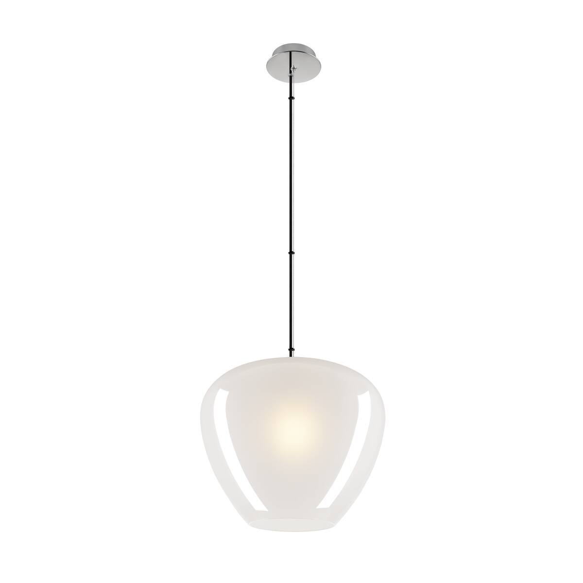 SLV 1007878 PANTILO CONVEX 40 Pendelleuchte 150cm E27 weiß