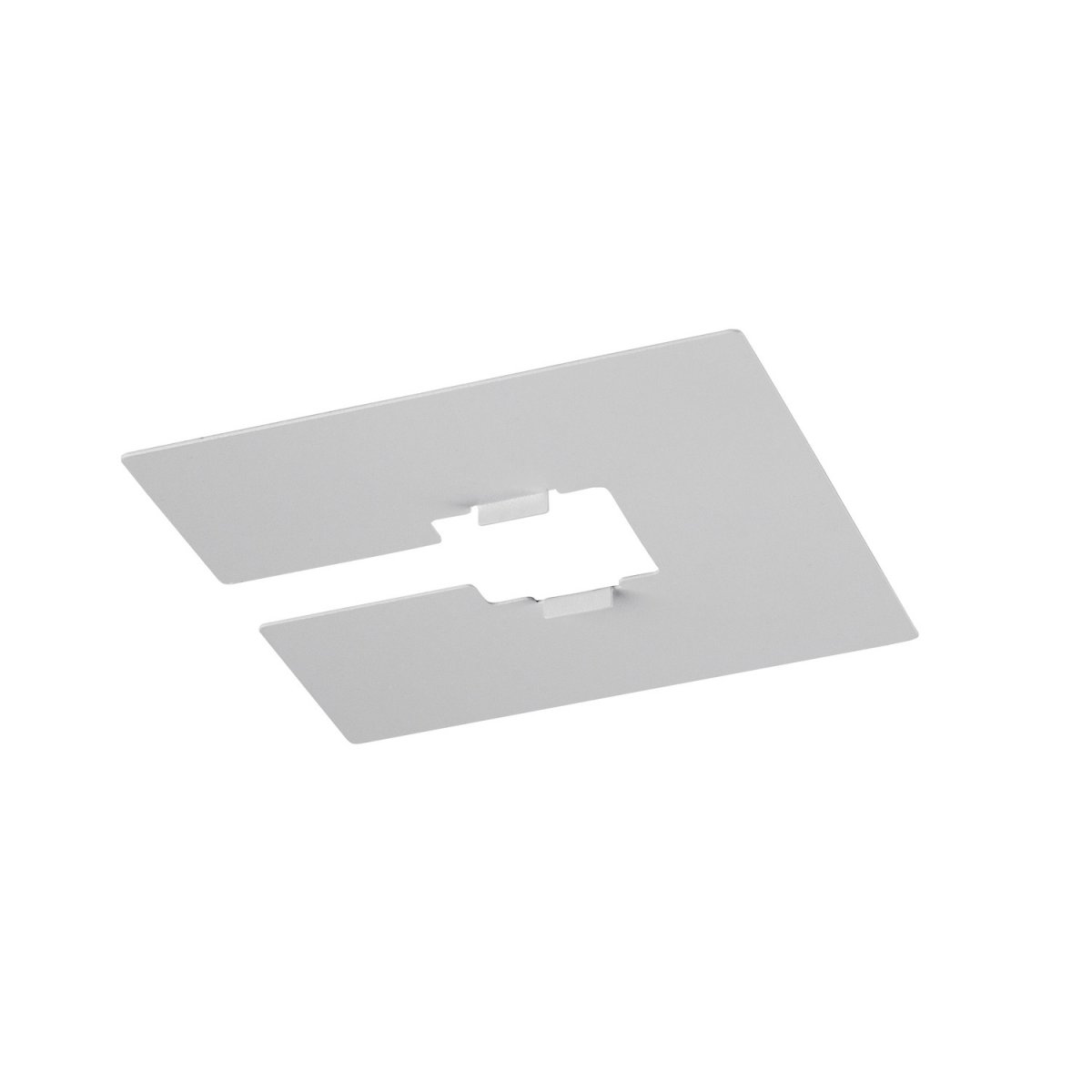 SLV 1008150 1-Phasen System Abdeckung quadratisch 10x10cm grau