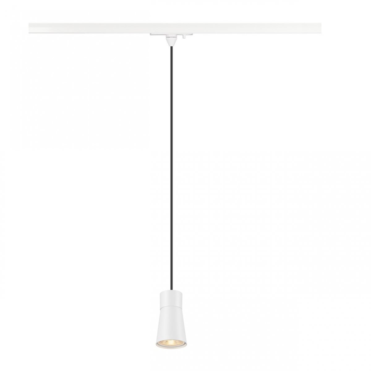 SLV 1008260 PURI 2.0 Cone 1-Phasen Pendelleuchte GU10 max. 6W weiß