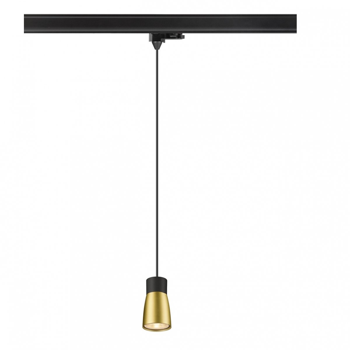 SLV 1008282 PURI 2.0 Dome 3-Phasen Pendelleuchte GU10 max. 6W schwarz gold