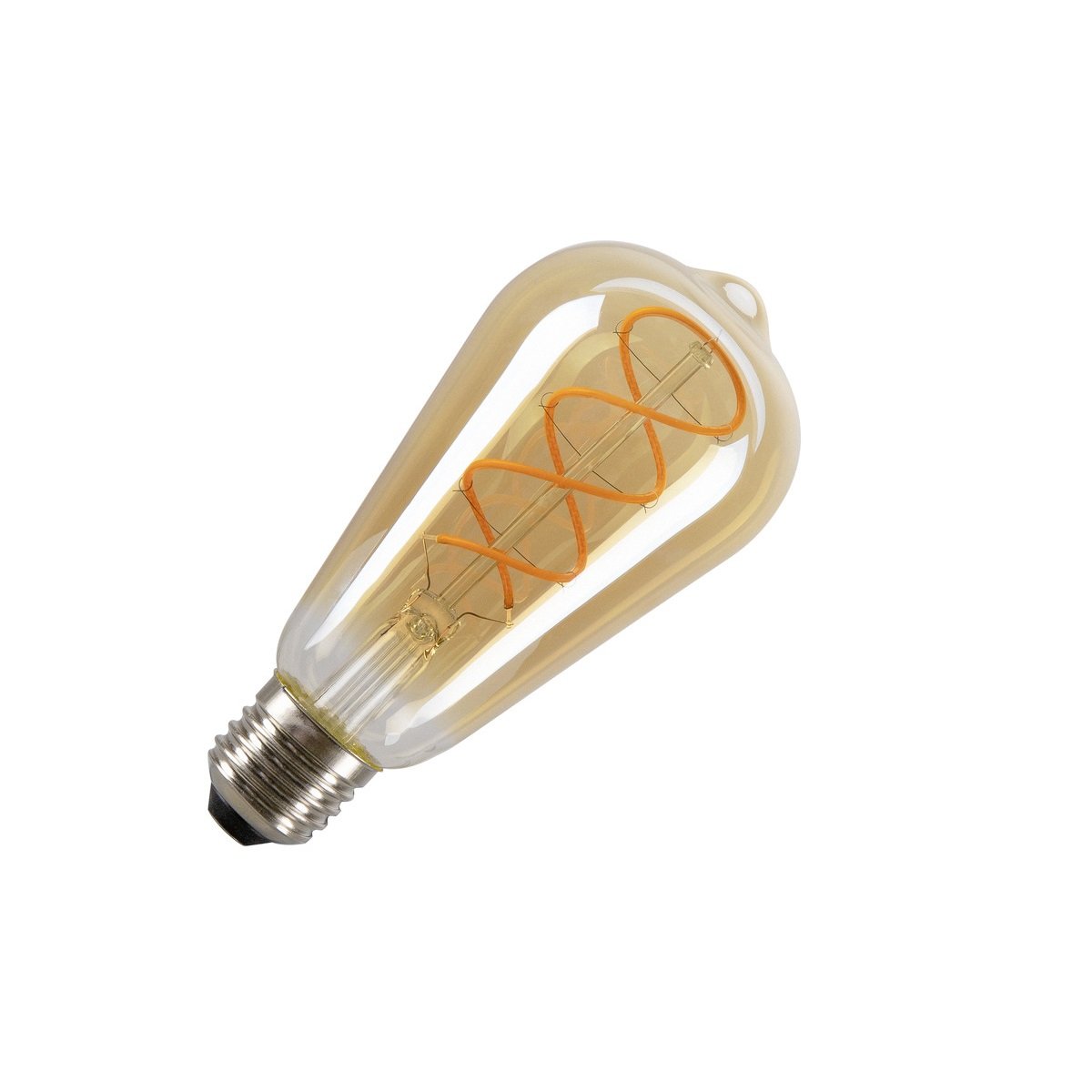 SLV 1008645 LED ST64 Lichtquelle gold E27 4W 1800K