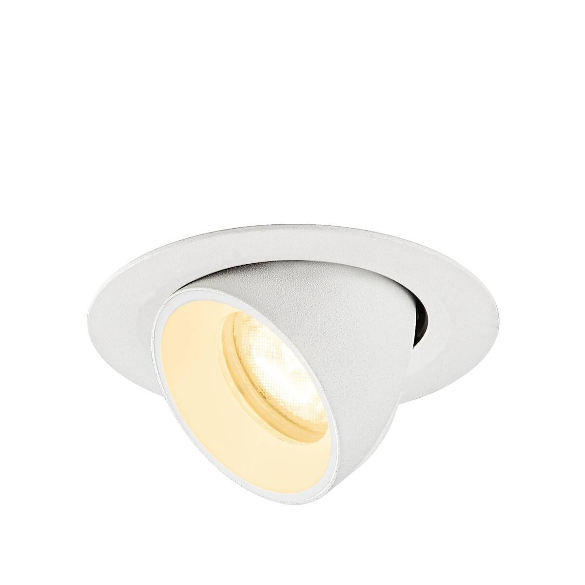 SLV 1010060 NUMINOS GIMBLE XS Deckeneinbauleuchte 3000K 55° weiß