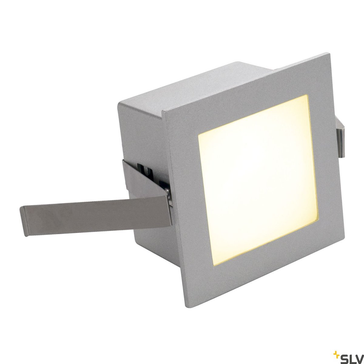 SLV 111262 FRAME BASIC LED Einbauleuchte eckig weiss 3000K 40lm
