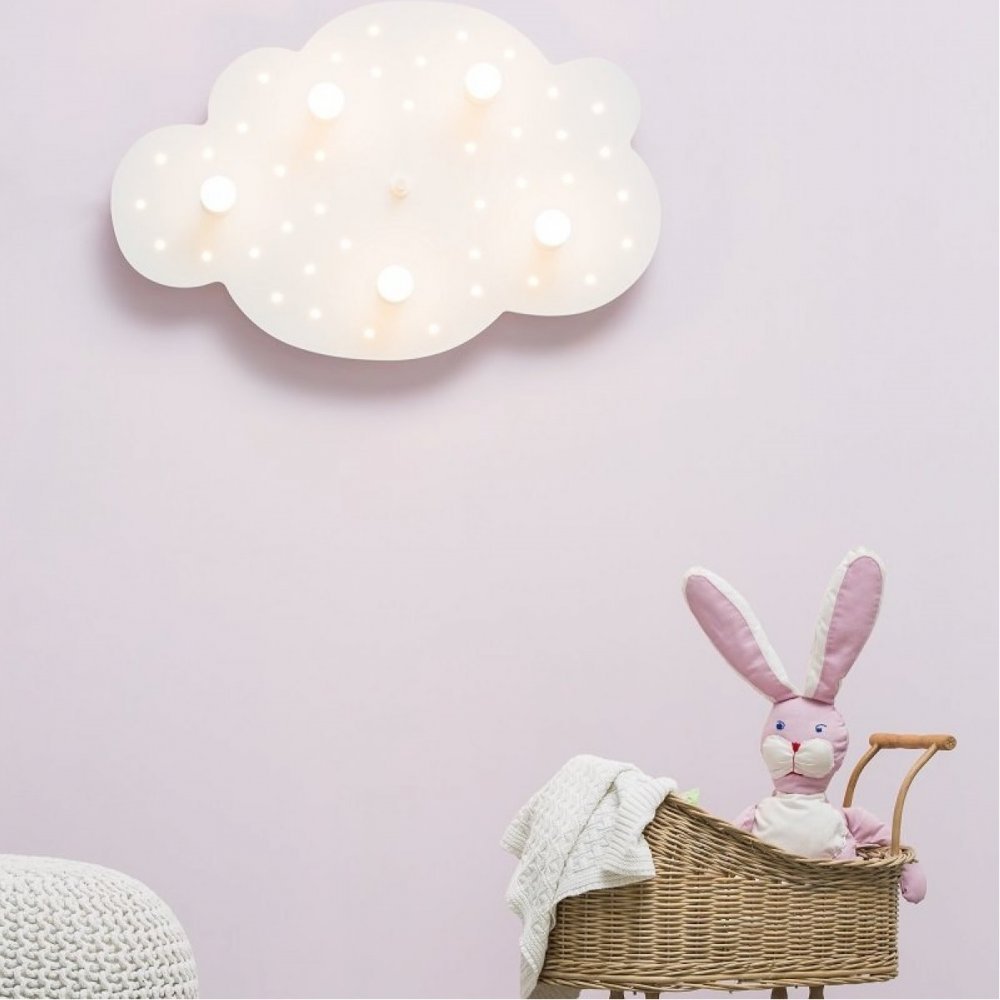 Niedliche Cartoon Deckenlampe Wolke Einhorn - Deckenleuchte Für Kinderzimmer Prinzessin