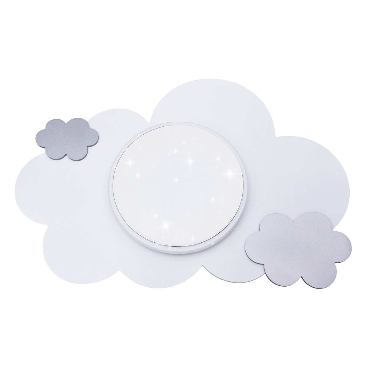 Elobra No. 137765 Deckenleuchte Wolke Starlight weiß --> Lampen