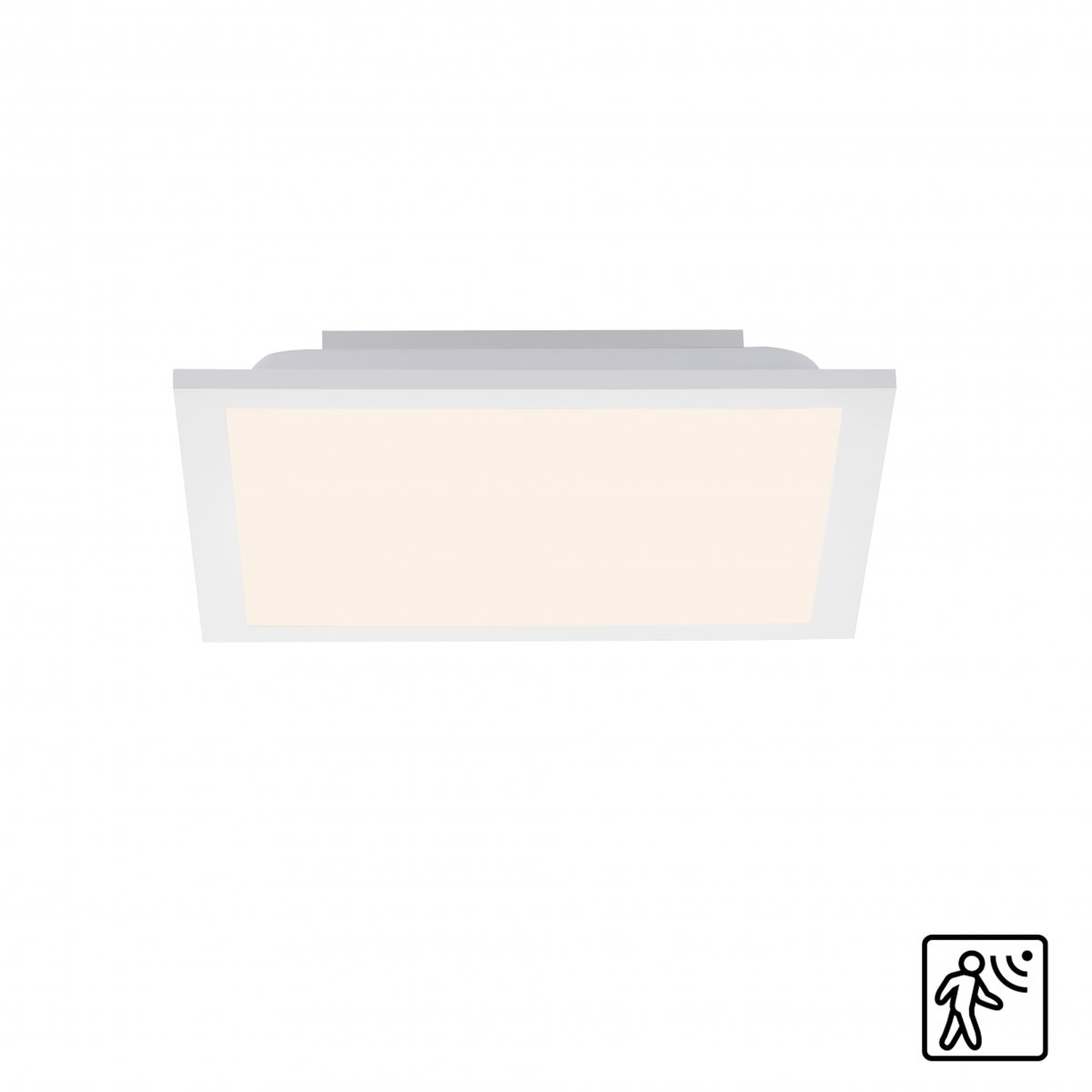 JUST LIGHT 14470-16 LED Panel FLEET mit Bewegungsmelder weiß 295x295mm 4000K